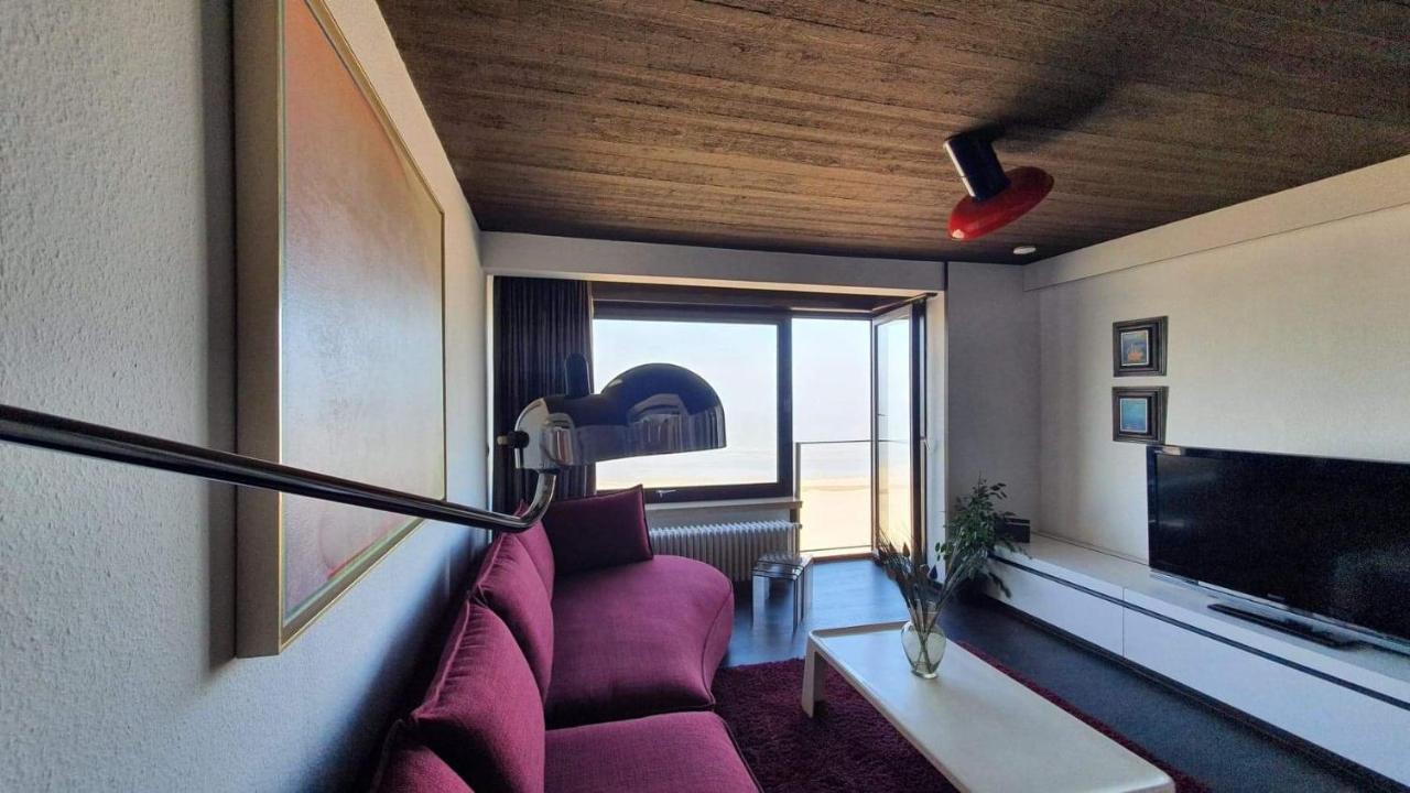 Modern Appartement Met Frontaal Zeezicht En Prive Parking นอคเคอ-เฮสท์ ภายนอก รูปภาพ