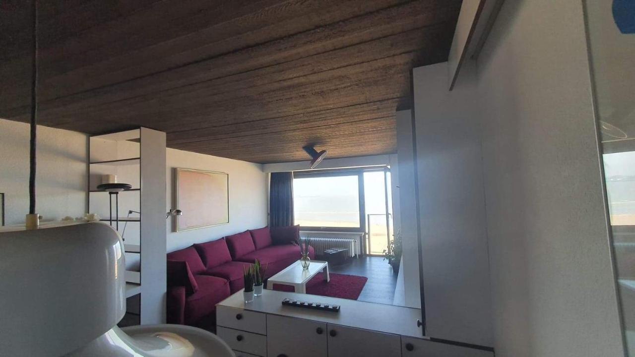 Modern Appartement Met Frontaal Zeezicht En Prive Parking นอคเคอ-เฮสท์ ภายนอก รูปภาพ